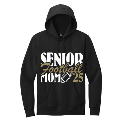 Senior Mom Football Fleece Hoodie   Thumbnail
