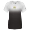 Women's V-Neck Ombre T-Shirt Thumbnail